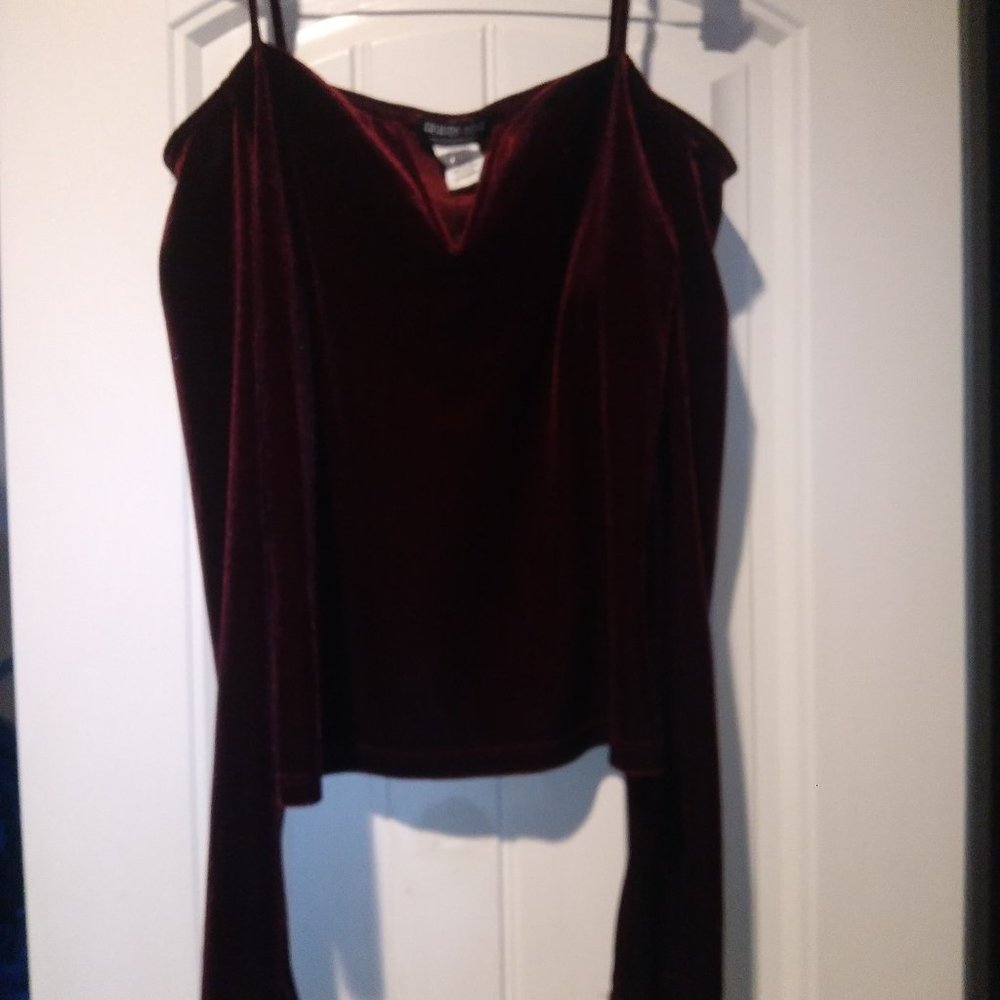 Off the shoulder top with straps